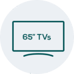 65" TVs