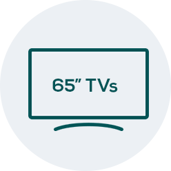 65" TVs