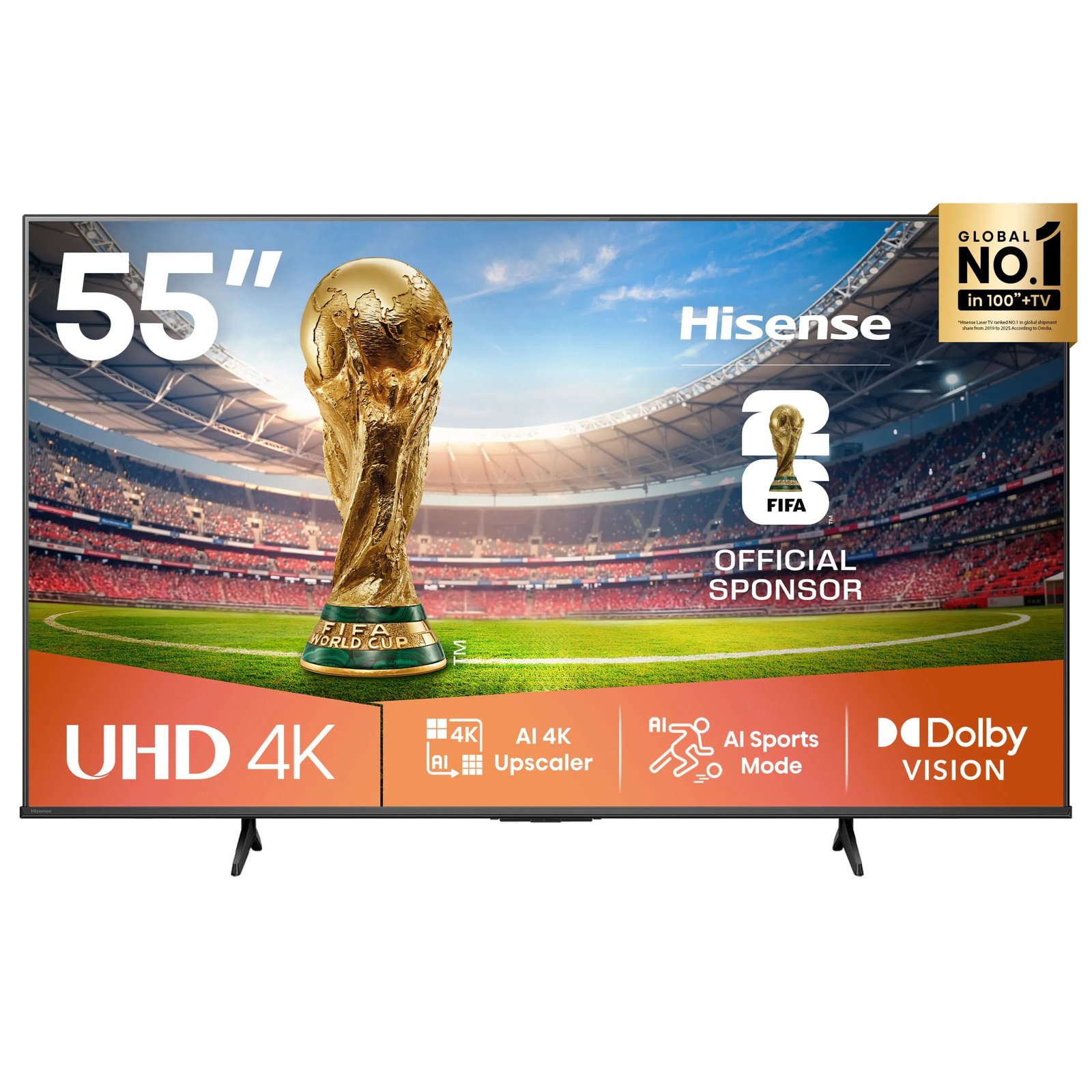 Hisense 43A6Q UHD VIDAA Smart 4K TV