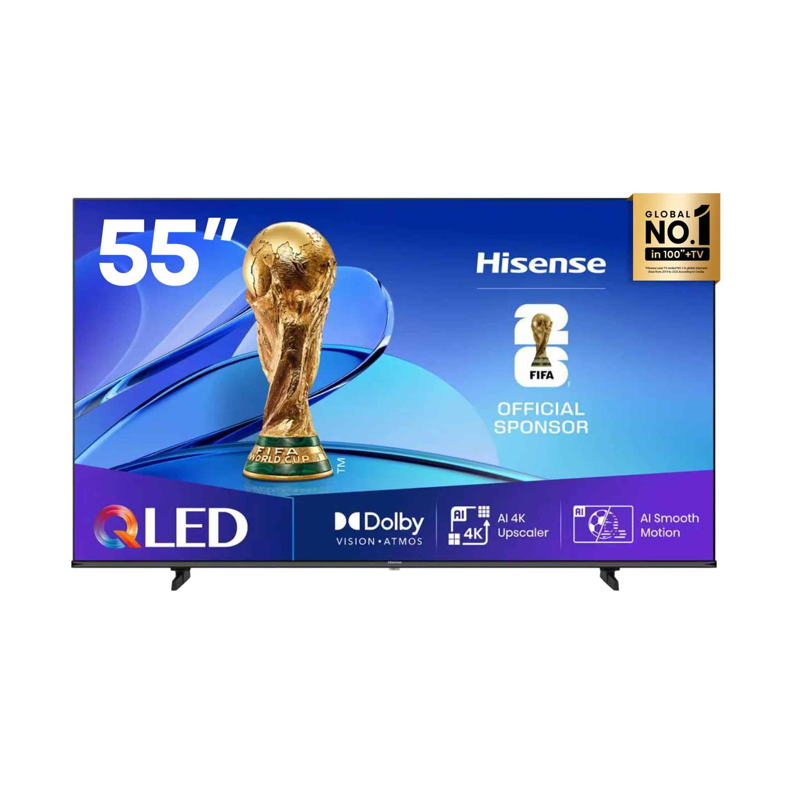 Hisense 55Q6Q QLED VIDAA Smart 4K TV