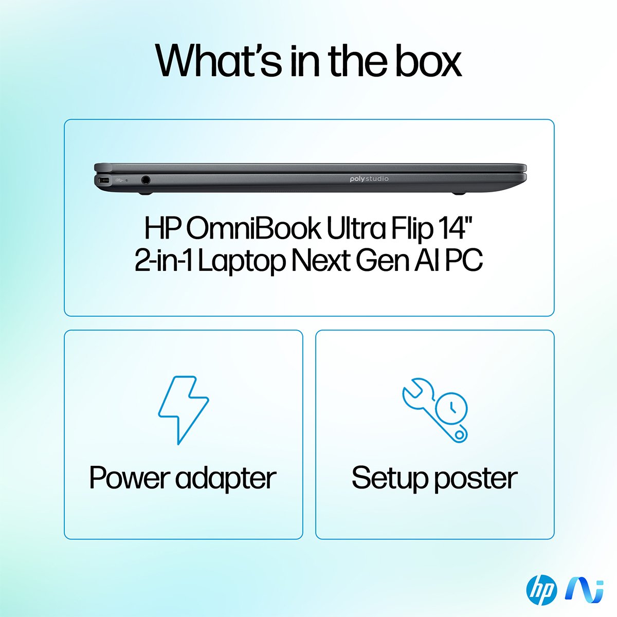 HP OmniBook Ultra Flip 14-fh0013dx – Intel Core Ultra 7 256V, 16GB RAM, 1TB SSD, 14" 3K OLED Touch 2-in-1 Laptop - Image 10